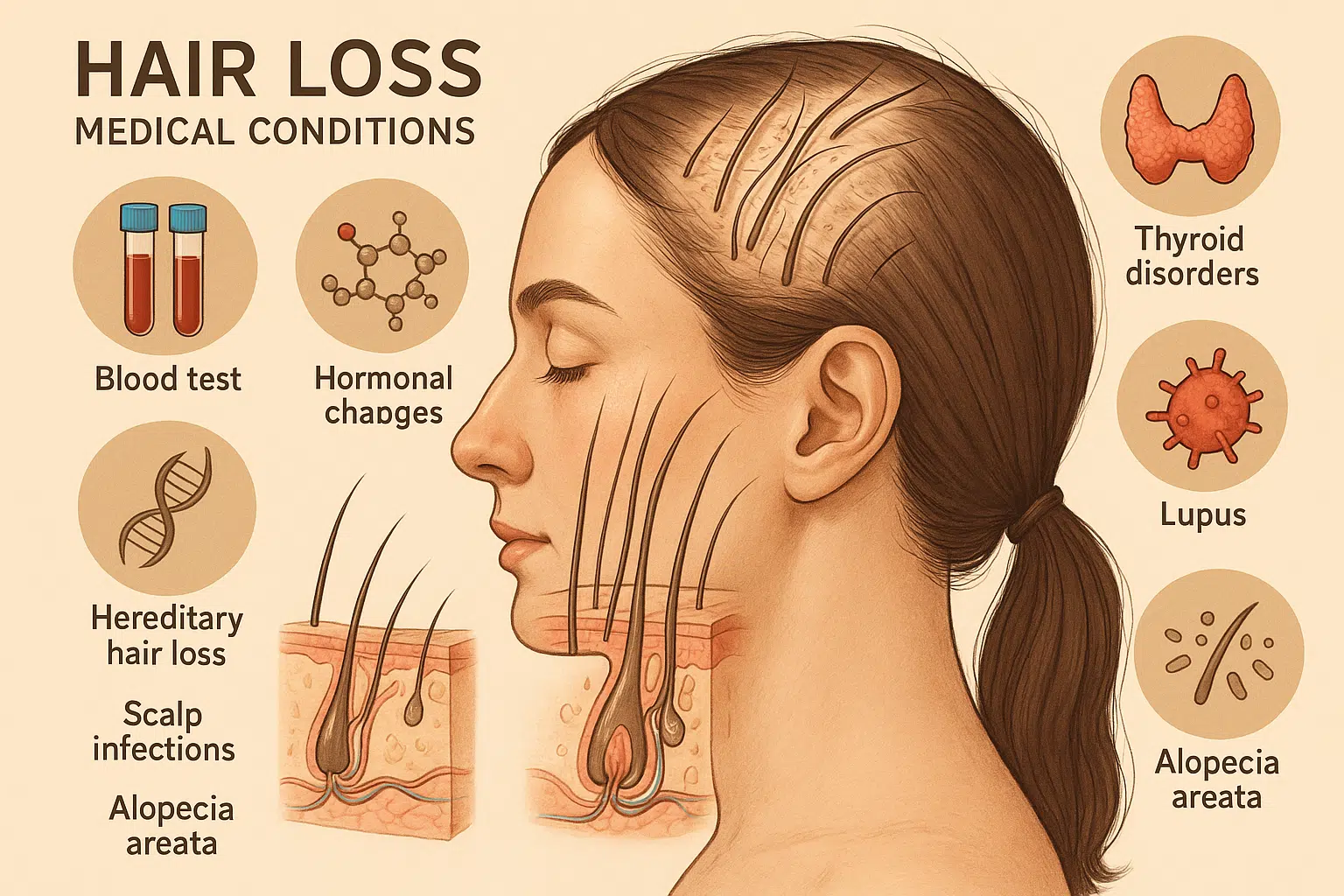 Alopecia Areata in Women Over 40: Causes, Diagnosis, and Treatment Options